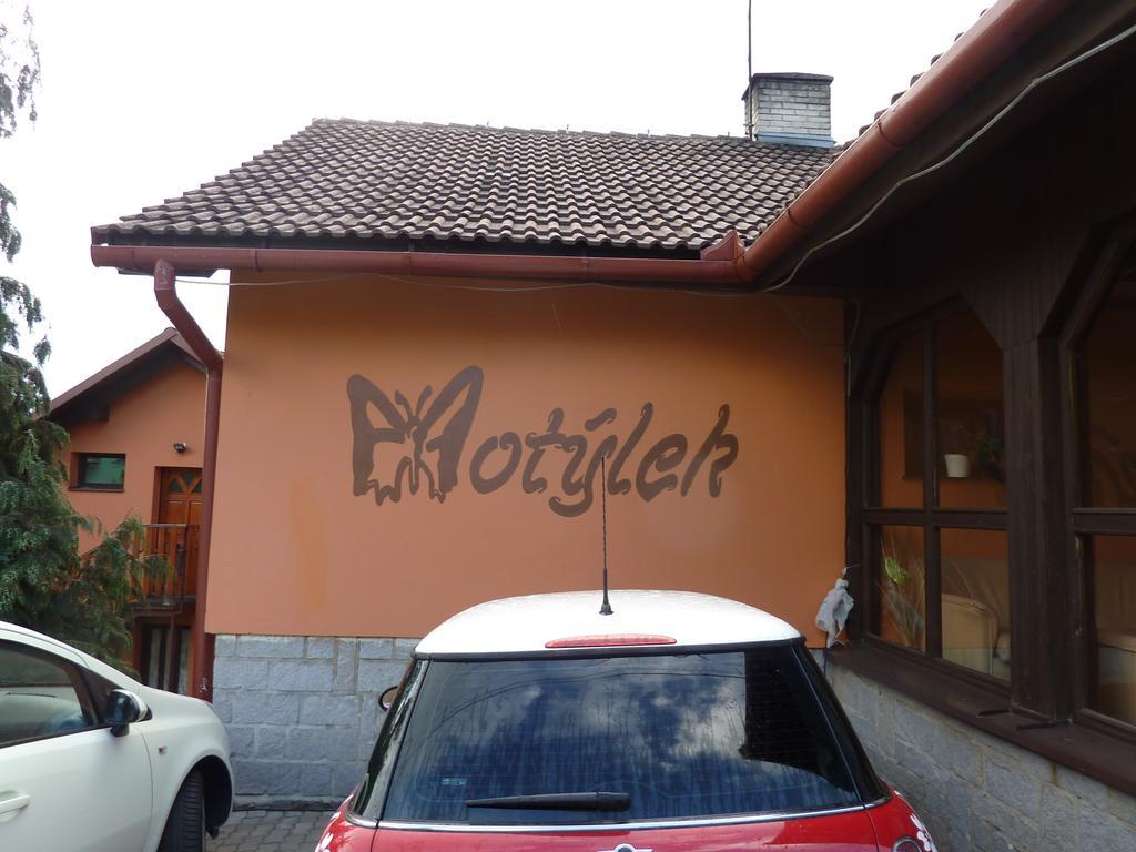 Penzion Motylek Vřesina Esterno foto